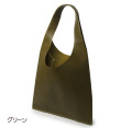 手作り革製バッグ（Shopping bag）グリーン