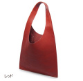 手作り革製バッグ（Shopping bag）レッド